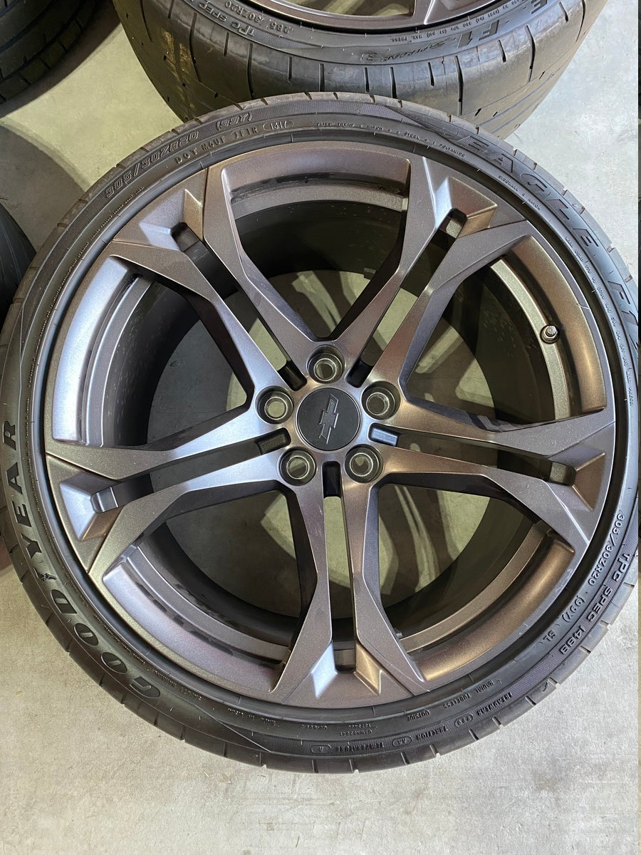 OEM Chevrolet Camaro SS 1LE 20” Wheel & Tire Set