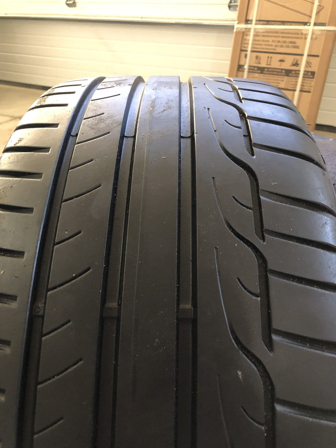 OEM Mercedes-Benz C63 AMG 19” Wheel & Tire Set – Matte Black