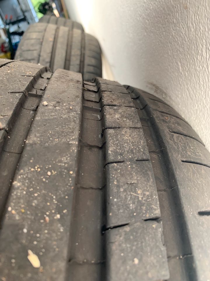 OEM BMW 763M Frozen Gold Wheel & Tire Set