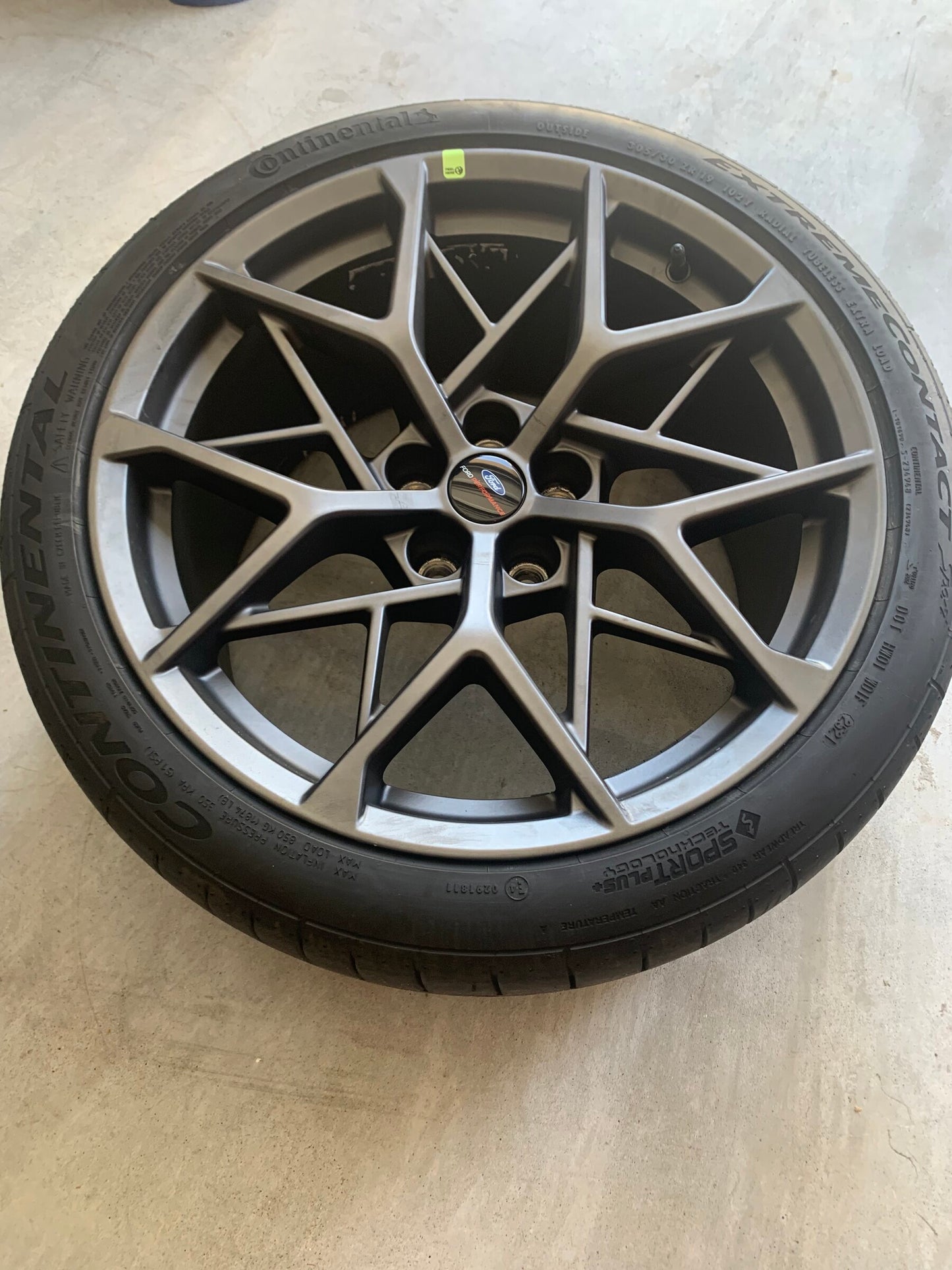 OEM Ford Mustang Mach 1 Handling Package Wheel & Tire Set