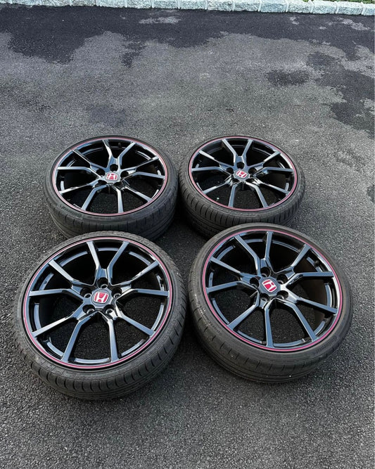 OEM Honda Civic Type R (FL5) 19” Wheel & Tire Set