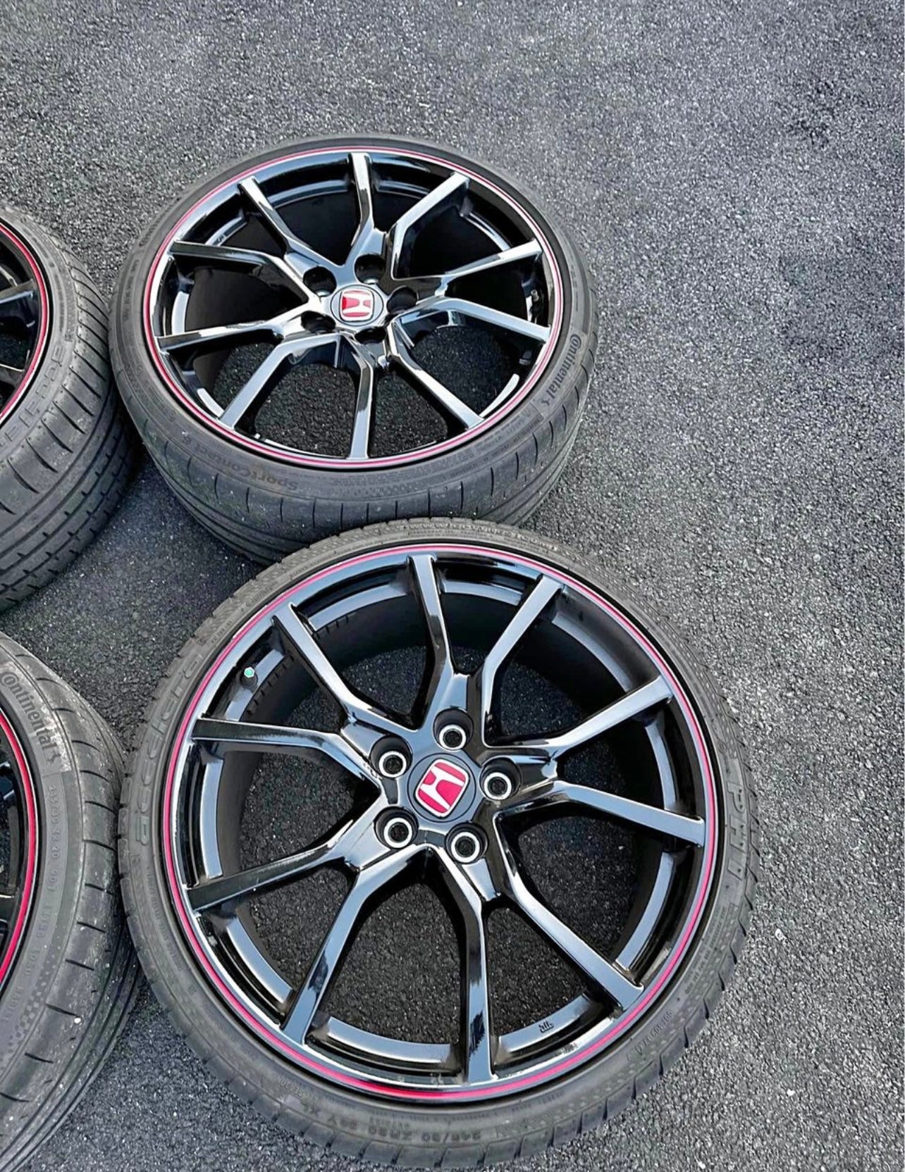 OEM Honda Civic Type R (FL5) 19” Wheel & Tire Set