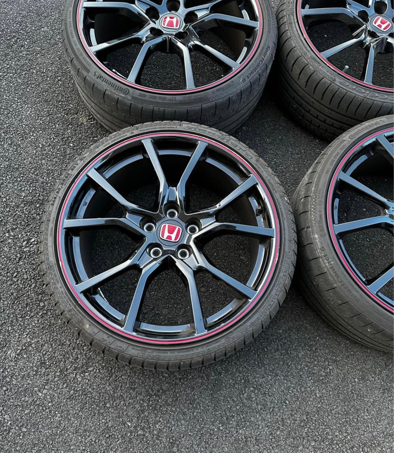 OEM Honda Civic Type R (FL5) 19” Wheel & Tire Set